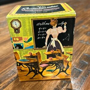 Avon Remember When School Desk Decanter Vintage 1970s